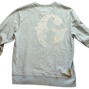 GAP Reverse Weave Exposed Seam Vintage Style Crew Sweatshirt M